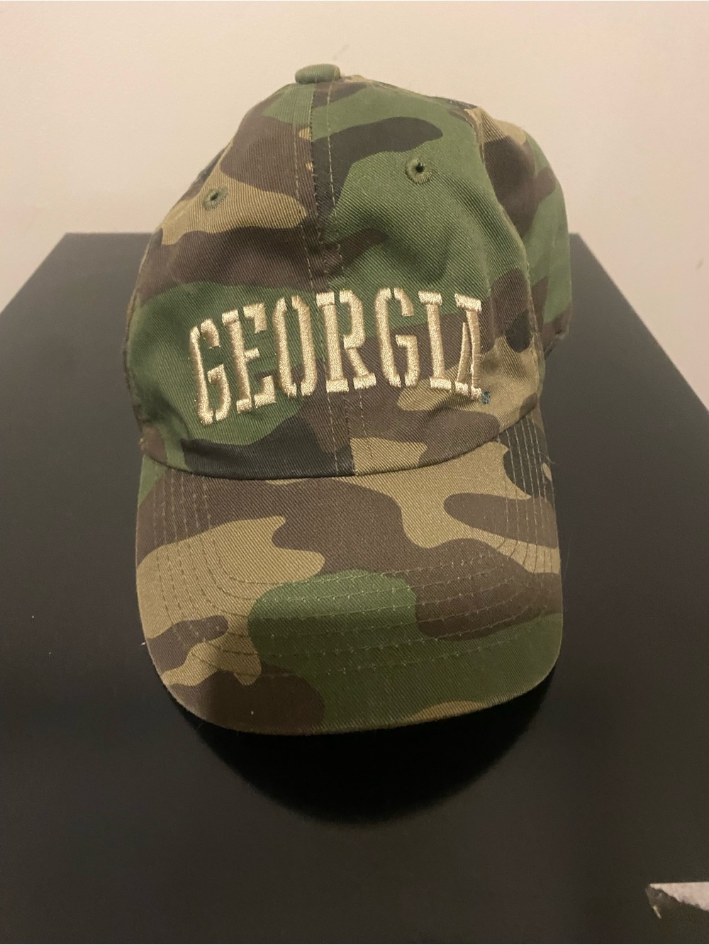Georgia Camo Baseball Cap - Green Camouflage